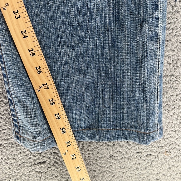 AFFLICTION LOS ANGELES Denim Jeans Mens 42x31 Flap Back Pocket Plain Jane - Picture 7 of 14